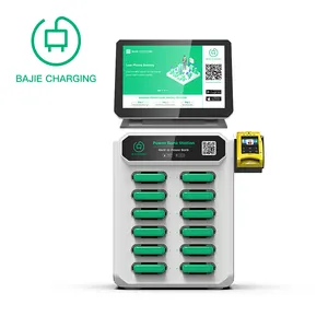 Banco de energía Qr, Banco de energía de escaneo Pos, Banco de energía de alquiler de proveedores, compartir banco de energía con esterilización UVC