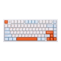Teclado Personalizado Aula M75 75% con Interruptores Pre-Lubricados, Espuma de Amortiguación de Sonido, Diseño Ergonómico Compacto para Programadores y Dactilógrafos