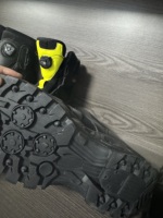Bottes tactiques de désert pour hommes CXXM, chaussures de sécurité à lacets avec daim de vache et fonction imperméable en caoutchouc