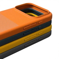 Coque magnétique en sable de quartz compatible avec iPhone 17 PRO MAX - Étui magnétique en treillis de sable rocheux