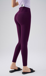 Vêtements de sport pour femmes, leggings de yoga serrés, fitness, haute qualité, entraînement, course à pied, extensible, leggings de sport unis - Product Image 3