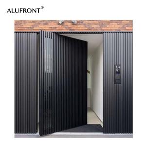 ALUFRONT Security Exterior <strong>Door</strong> Front Modern Cast Aluminum Entry <strong>Door</strong> High Quality Residential Main Entry <strong>Door</strong> for Villa - Product Image 1
