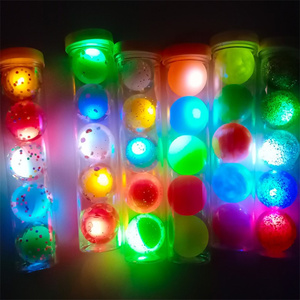 Đồ Chơi Vui Nhộn Đường Kính 4 Cm <span class=keywords><strong>Hi</strong></span> Flash Nảy Bóng <span class=keywords><strong>LED</strong></span> Bouncy Trẻ Em Đồ Chơi Cao Su Đàn Hồi - Product Image 2