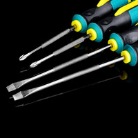 Vente flash Tournevis 125 mm Tournevis professionnel avec poignée en plastique Ensemble de tournevis Tournevis pas cher