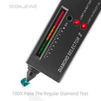 GIGAJEWE Pierre Moissanite 3.5ct naturelle Pixel Cut 7*9mm Belle pierre libre de haute qualité colorée