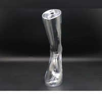 Présentoir de Magasin de Haute Qualité pour Bas et Chaussettes, Modèle de Pied Féminin Transparent, Mannequin de Pied Femme