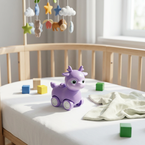 Voiture jouet à friction mignonne à presser et à faire glisser, en plastique ABS, unisexe, sans piles, cadeau pour enfants - Product Image 6