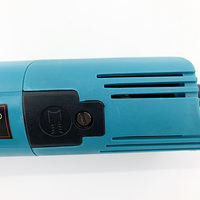 TOLHIT Mini-meuleuse d'angle sans fil 4 pouces à moteur brossé, interrupteur coulissant, électrique portable 810W, modèle 801, pour le conditionnement des surfaces
