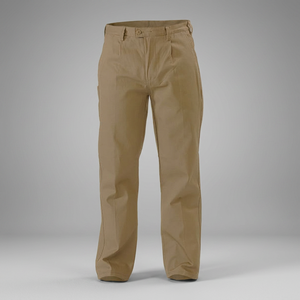 Pantalon de travail industriel robuste en sergé de coton respirant personnalisé pour hommes - Uniforme de sécurité avec caractéristiques anti-bactériennes et anti-odeurs - Product Image 2