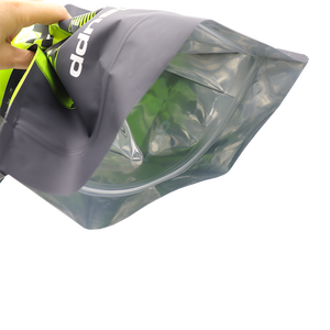 Bolsas de Empaque para Proteína de Suero en Polvo con Logotipo de Marca Personalizado, 1lb 2lb 454g 1Kg, Fondo Plano, con Cierre Hermético - Product Image 3