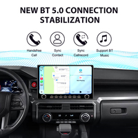 Foforfor 14,6-Zoll Touchscreen Auto-DVD-Player für Toyota Tacoma/4Runner 2024-2025 GPS-Navigation Carplay Multimedia-Audio-Radio