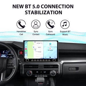 Lecteur DVD <span class=keywords><strong>de</strong></span> voiture à écran tactile Foforfor 14,6 pouces pour Toyota Tacoma/4Runner 2024-2025, navigation GPS, Carplay, autoradio multimédia - Product Image 4