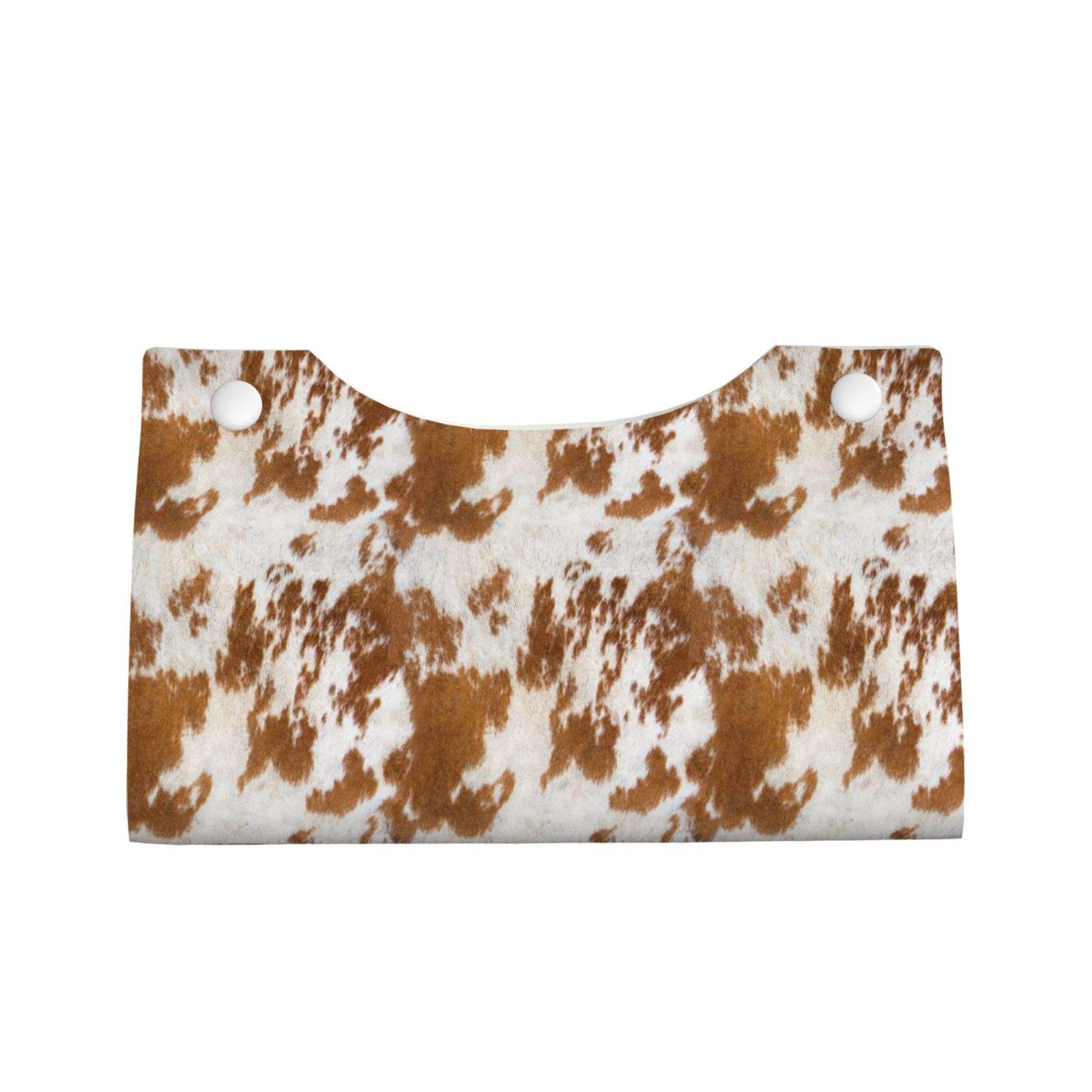 Cuir de vache marron