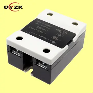 QYZK-corriente de salida 25A 5-32vdc a 10-250vdc ssr 12v, relé de estado sólido para control de automatización