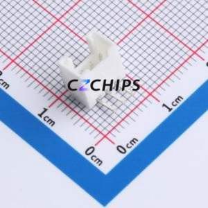 W200110K-3PW2113 Wire-to-Board Pin Header Bent Lead Through Hole,P=2mm Connector 1x3P 2mm Right Angle Insert HY - Product Image 1