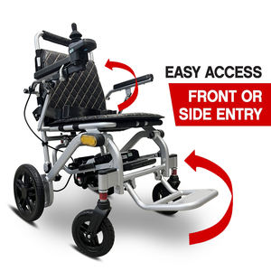 Fauteuil roulant électrique pliable KSM-603 avec moteur durable, équipement de réadaptation pour personnes handicapées, usage domestique et institutions de santé - Product Image 5