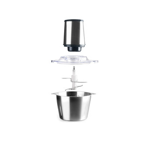 Robot da cucina in acciaio inox da 1,5 litri con coperchio per tritare e mescolare - Product Image 3