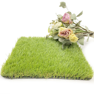 Hanwei cỏ nóng phong cách nóng cỏ nhân tạo dtex1200 50mm chi phí thoát nước cho mỗi mét vuông cỏ ba lá thảm 6mm 35mm cho vườn - Product Image 1