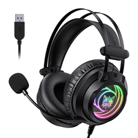 Casque de jeu Surround Stereo Gaming Headset Gamer Headphone USB Wired Headphone RGB Gaming Headset Headphones PC