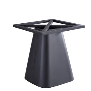 قاعدة طاولة طعام دائرية من الرخام/الحجر بأسلوب نورديك من الفولاذ المقاوم للصدأ والحديد، بيع مباشر من المصنع بالجملة - Product Image 5