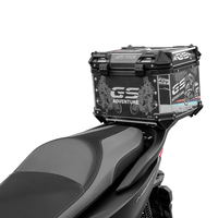 Support de bagages en alliage d'aluminium noir de qualité supérieure pour moto, porte-bagages supérieur pour Forza 350