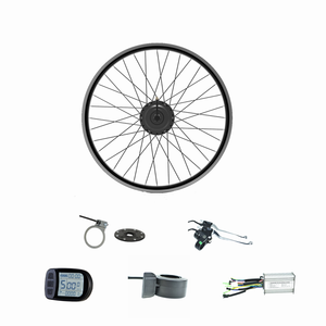 Precio de fábrica, venta al por mayor, <span class=keywords><strong>bicicleta</strong></span> de ciudad, 250W, pantalla de cambiador de velocidad del Motor, <span class=keywords><strong>rueda</strong></span> trasera delantera, 26 <span class=keywords><strong>pulgadas</strong></span>, 36V, 250W, <span class=keywords><strong>Kit</strong></span> de conversión de <span class=keywords><strong>bicicleta</strong></span> <span class=keywords><strong>eléctrica</strong></span> - Product Image 1