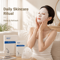 Masque en hydrogel biologique bio pour le soin de la peau, raffermissant, hydratant, améliorant l'aspect du visage après une intervention chirurgicale