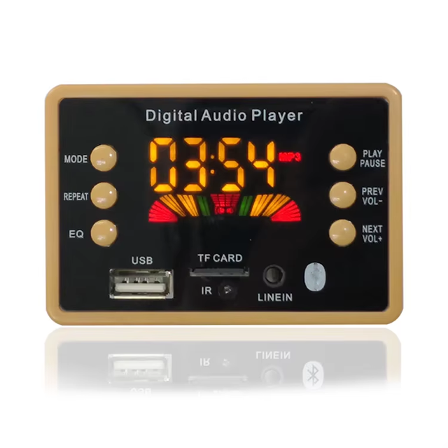 NEW Color Screen Wireless BT MP3 WMA Decoder Board Audio Module Support USB TF AUX FM EQ Function for Car Accessor