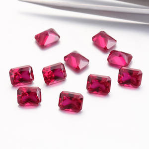 Fabbrica Batch di laboratorio coltivazione di pietre preziose piccione rosso sangue Papalacha pietre preziose colorate per la produzione di gioielli - Product Image 2