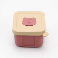 Boîte de conservation hermétique en silicone de qualité alimentaire, bol frais portable, boîte à lunch, récipient hermétique