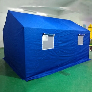 Personalización al aire libre Glamping Color verde natural Safari Tent Canvas Resort - Product Image 4