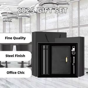 2025 Trending Women's Stainless Steel Silk Screen Printed Vacuum Cup Souvenir <b>Gift</b> <b>Set</b> Corporate Business Promotion Chinese New - Product Image 2