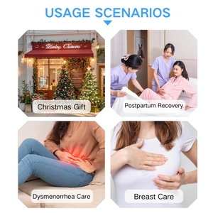 Almohadillas de Gel Perineales Reutilizables para Alivio del Dolor Posparto, Compresa Fría/Caliente, Certificación CE, Dispositivo Médico Clase I, Doble Cara, Marca Maifarer - Product Image 6