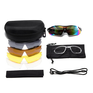 <span class=keywords><strong>Gafas</strong></span> <span class=keywords><strong>de</strong></span> <span class=keywords><strong>Ciclismo</strong></span> para Exteriores, Juego <span class=keywords><strong>de</strong></span> 5 Piezas con Lentes Reemplazables y Accesorios Completos 0089 - Product Image 2