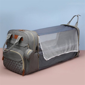 Zaino personalizzato impermeabile per mamma nuova borsa da letto Rollaway zaino per pannolini con custodia a <span class=keywords><strong>portafoglio</strong></span> per andare fuori borsa zaino per mamma portatile - Product Image 2
