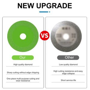 ขายร้อน Dimand สําหรับเพชรตัดใบมีด Discdiamond Tooltile ใบเลื่อยตัดแก้ว - Product Image 3