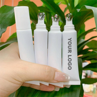 Vente en gros de gloss à lèvres vegan personnalisé en 21 couleurs, label privé, baume à lèvres minéral hydratant, gloss à lèvres vegan brillant, fournisseur de gloss à lèvres vegan