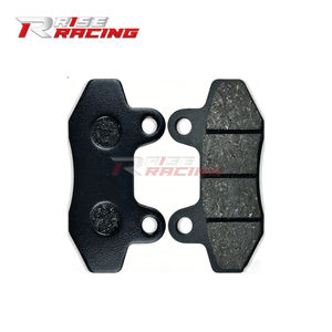 Plaquettes de frein à <span class=keywords><strong>disque</strong></span> pour <span class=keywords><strong>moto</strong></span> Rise Racing en vente directe, compatibles Scooter GY6125 CG150 CD110, blocs de frein céramique, pièces de carrosserie - Product Image 1