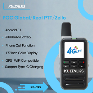 KULTALKS KP-393 Walkie-Talkie 4G LTE Funkgerät 100km Langstrecken-Kommunikation J2625 - Product Image 3