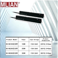 Alimentation magnétique sur rail 48V 100W Premium, AC220V vers DC, montage en surface, intégrée, efficacité 95%, protégée OVP OCP SCP