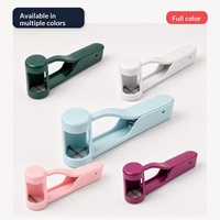 Gadget manuel de découpe de fruits en gros, trancheuse multifonctionnelle en acier inoxydable pour raisins et fraises, pratique pour la cuisine domestique