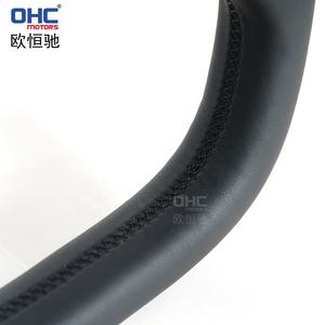 Volant en cuir noir chauffant de style CyberTruck personnalisé pour Tesla Model 3 Volant 2023 2024 - Product Image 5