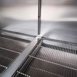 OSCAT EURPET Cattery Pet Shop hayvan sergi kabine paslanmaz çelik yatılı Pet ekran kafes hareketli kedi köpek kafes - Product Image 4