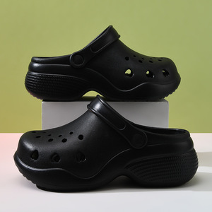 Women's Platform <b>Clogs</b> White EVA Sole Thick Soled Breathable Closed Toe Summer Beach Sandals Size 35-40 - Product Image 2