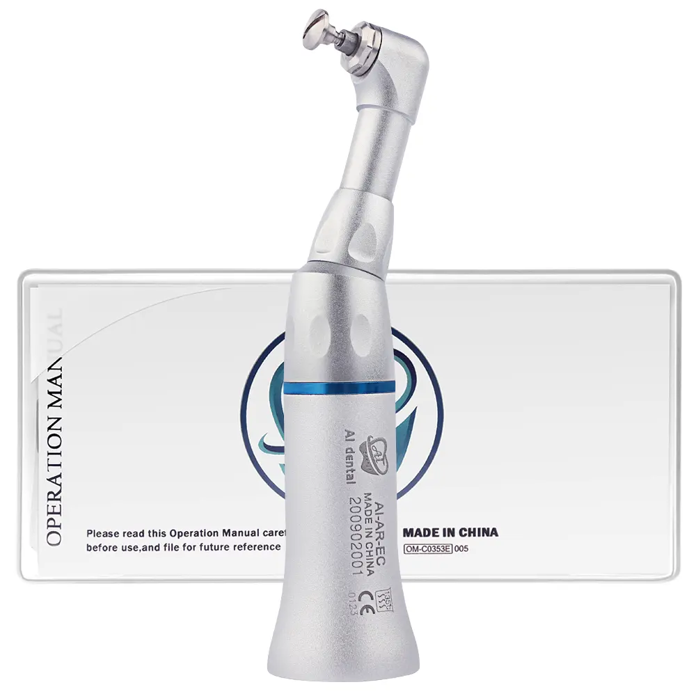 दंत शल्य चिकित्सा उपकरणों 1:1 कॉन्ट्रा कोण 360 डिग्री रोटेशन झपकी-कप पर चमकाने handpiece दंत चिकित्सक ड्रिल