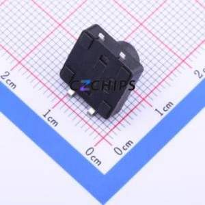 K2-1103SP-J4SW-04 Tactile Switch SMD-4P,12x12mm Switch Single Pole Single Throw Round Button 2.5N Vertical Mount - Product Image 2