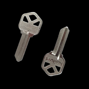 กุญแจเหล็กเปล่า Kwikset Kw1 แบบสามรู สำหรับประตูโรงแรม ปรับแต่งได้สำหรับหอพักโรงเรียน - Product Image 1