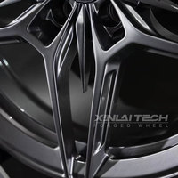 Jantes forgées monobloc Performance 20-22 pouces argent brossé 5 branches fendues 5x112 pour Audi A4 A5 S5 B9