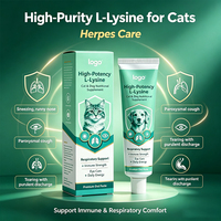 Pâte de L-Lysine et Taurine Multivitaminée en Gel pour Chats (OEM/ODM) – Soin Contre les Éternuements, le Nez qui Coule et les Yeux Larmoyants chez les Chatons et Chats Adultes