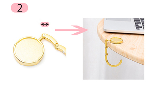 Gancio Portaborse <span class=keywords><strong>da</strong></span> Tavolo Portatile Istantaneo Personalizzato all'Ingrosso, Supporto per Borse al Miglior Prezzo, Accessori Speciali per Borse Personalizzati - Product Image 6